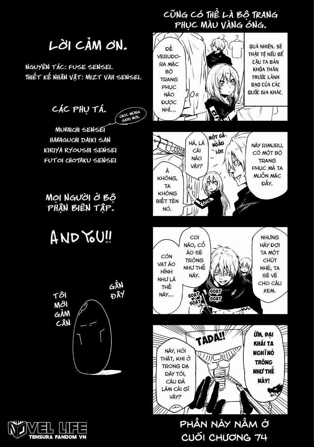 Tôi Đã Chuyển Sinh Thành Slime 77 trang 47