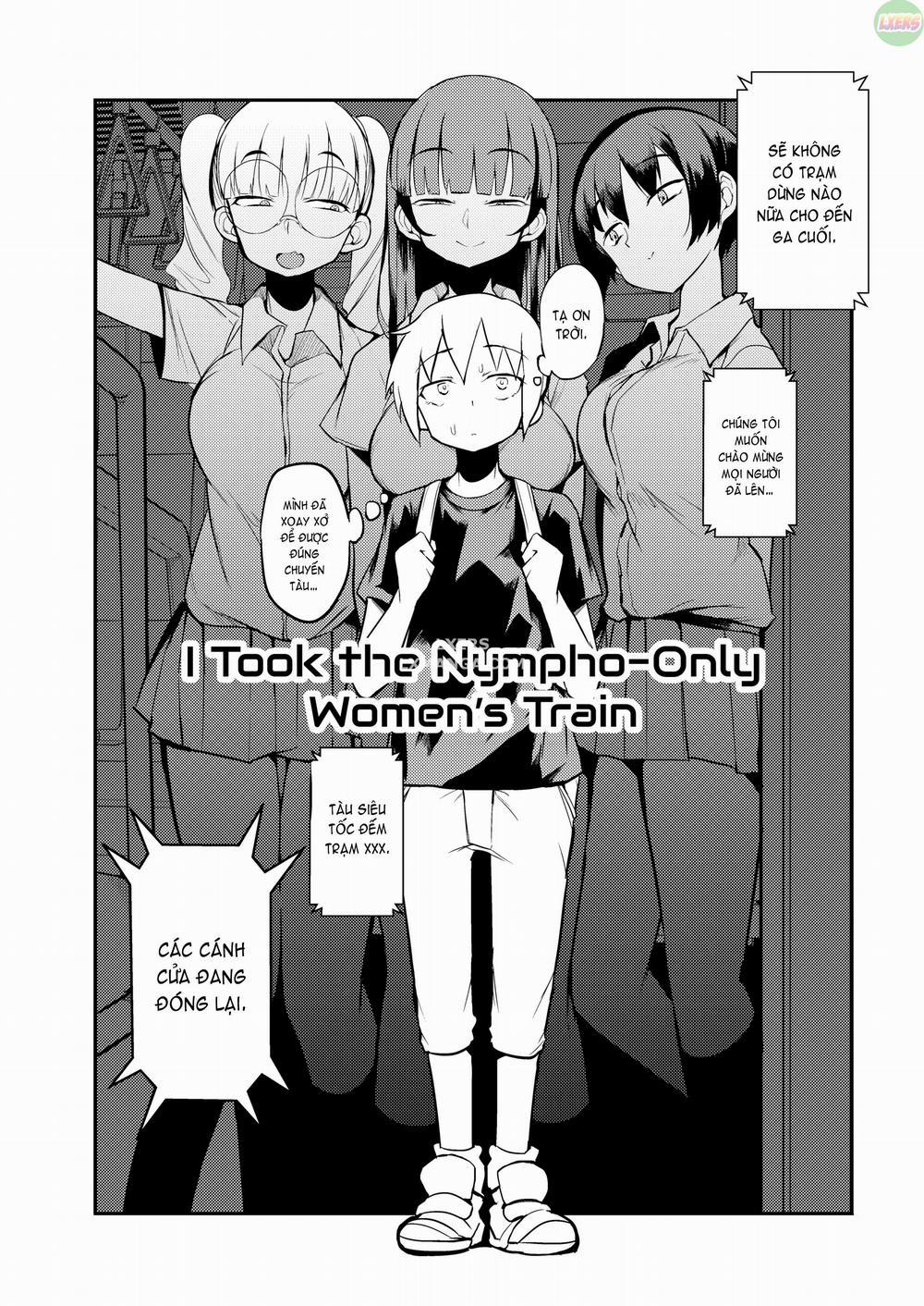 Tôi đã đi chuyến tàu chỉ dành cho phụ nữ Oneshot trang 2