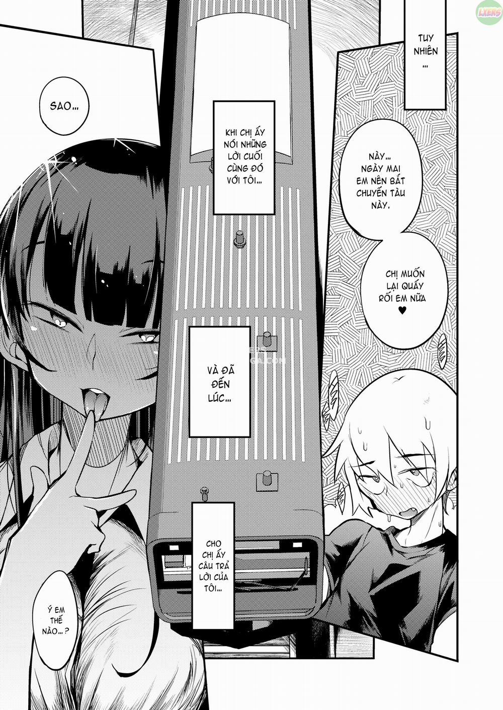 Tôi đã đi chuyến tàu chỉ dành cho phụ nữ Oneshot trang 33
