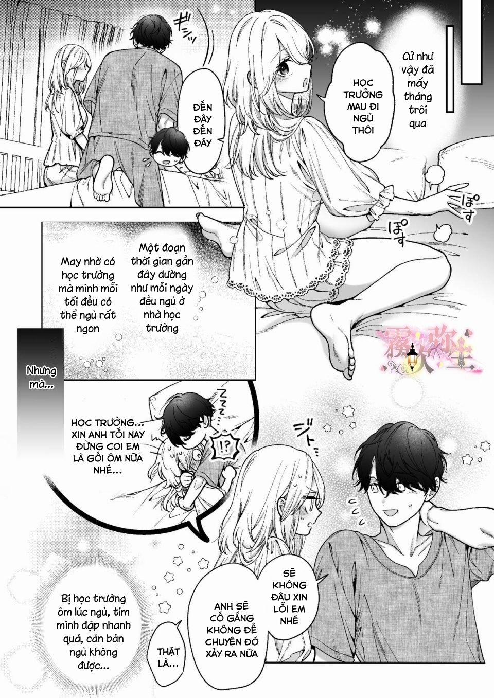 Tôi Dần Rơi Vào Ân Ái Trước Khi Đi Ngủ Với Học Trưởng 1.1 trang 14