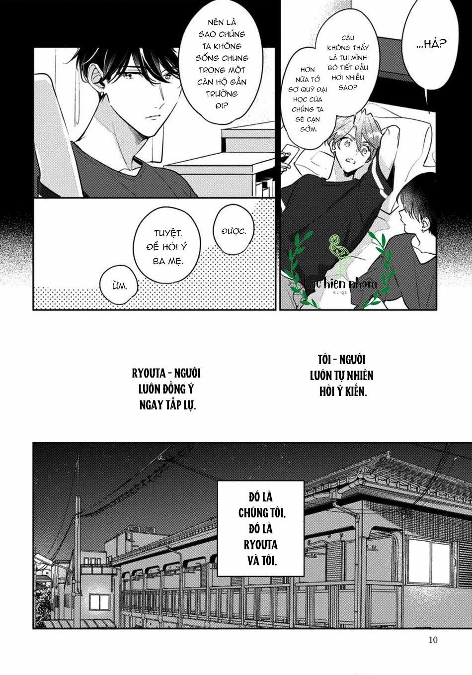 Tôi không muốn chỉ làm người bạn thời thơ ấu của cậu nữa 1 trang 10