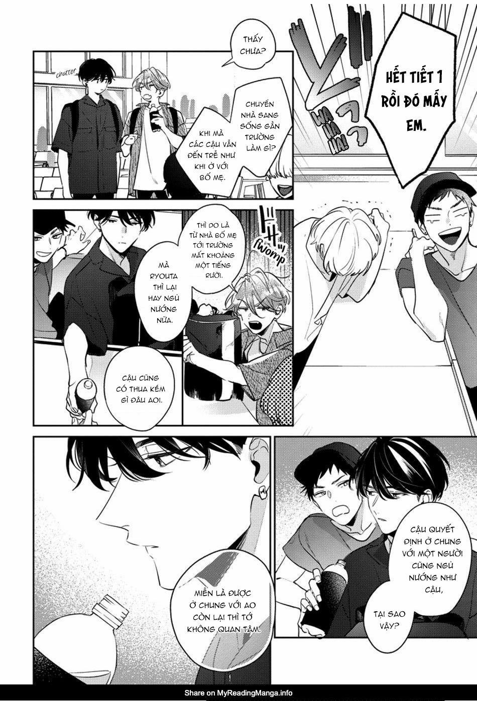 Tôi không muốn chỉ làm người bạn thời thơ ấu của cậu nữa 1 trang 6