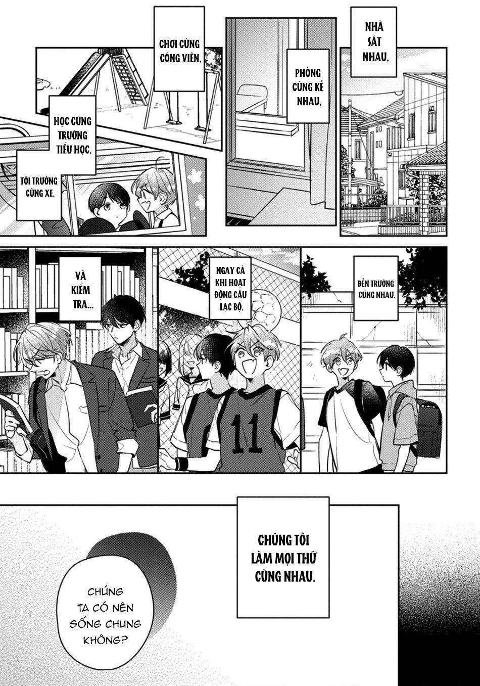 Tôi không muốn chỉ làm người bạn thời thơ ấu của cậu nữa 1 trang 9