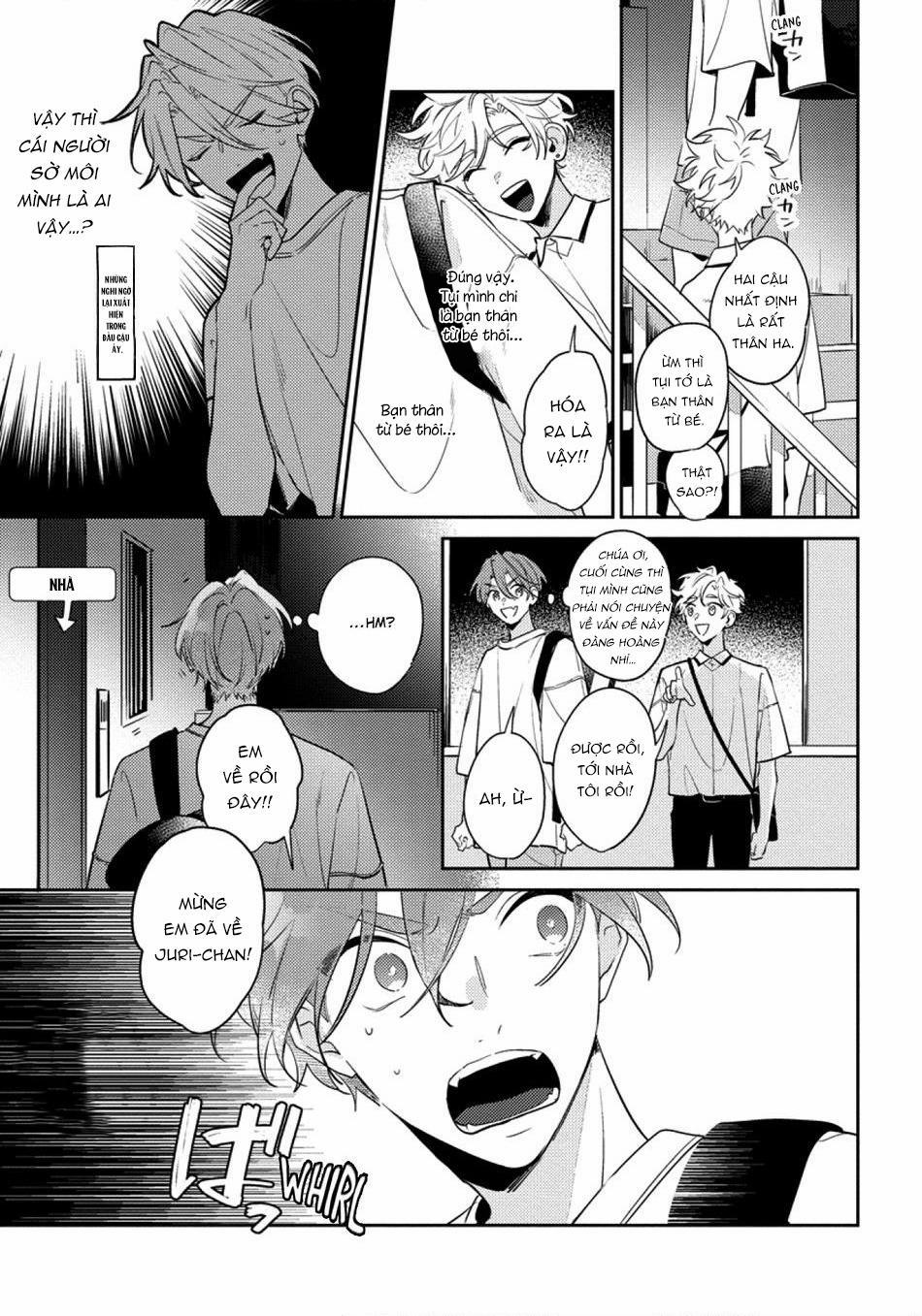 Tôi không muốn chỉ làm người bạn thời thơ ấu của cậu nữa 2 trang 7