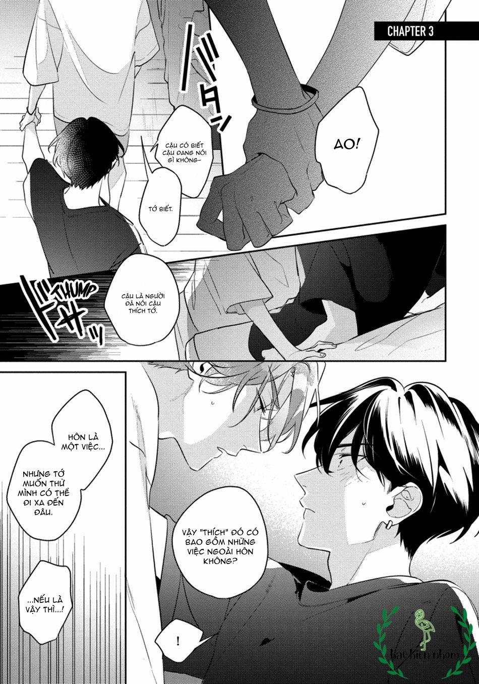 Tôi không muốn chỉ làm người bạn thời thơ ấu của cậu nữa 3 trang 1