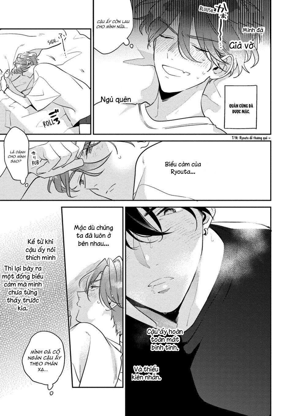 Tôi không muốn chỉ làm người bạn thời thơ ấu của cậu nữa 3 trang 11