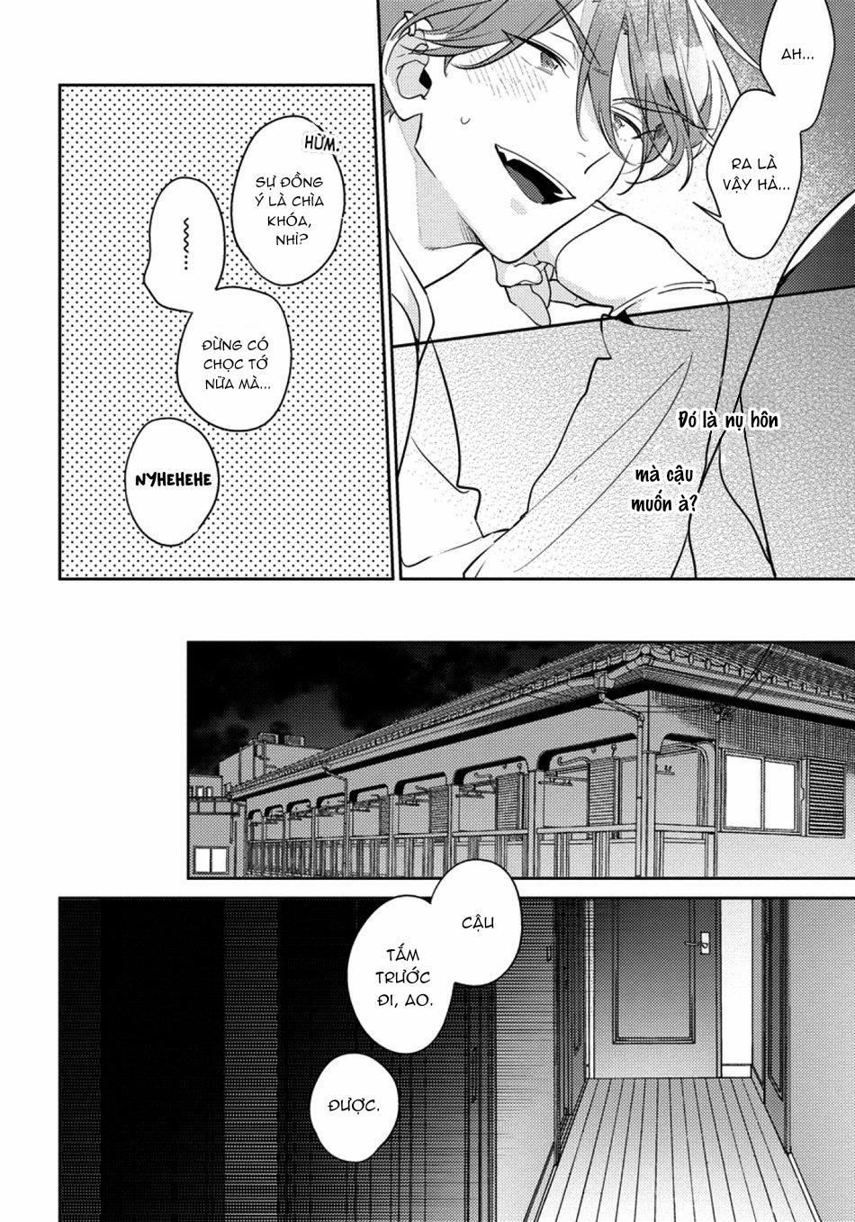 Tôi không muốn chỉ làm người bạn thời thơ ấu của cậu nữa 4 trang 14