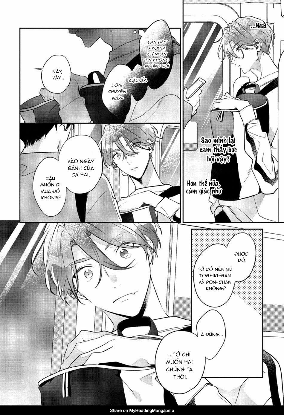 Tôi không muốn chỉ làm người bạn thời thơ ấu của cậu nữa 4 trang 2