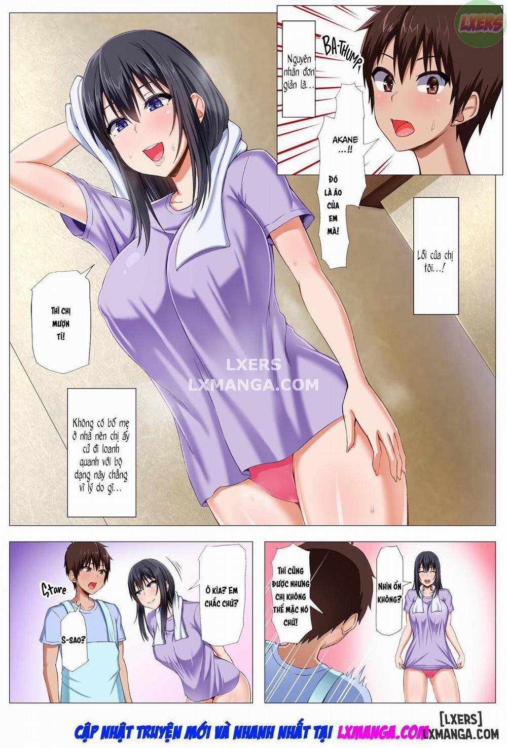 Tôi Không Thể Cưỡng Lại Vì Chị Tôi Qúa Khiêu Gợi Oneshot trang 11