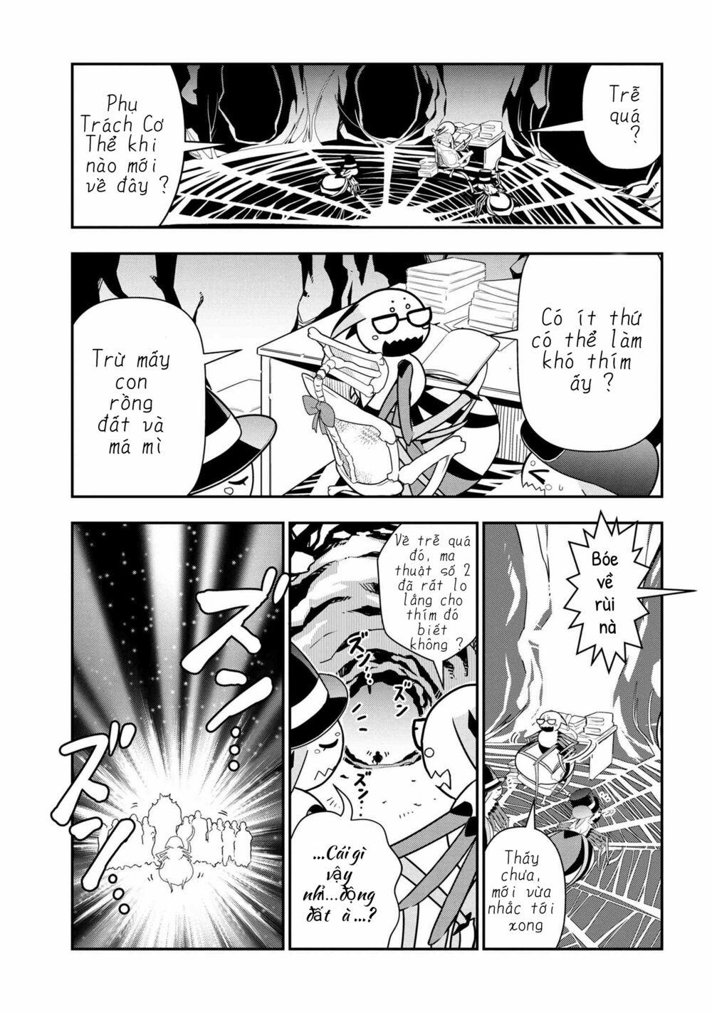 Tôi Là Nhện Đấy Thi Sao Nào? Cuộc Sống Của 4 Chị Em Nhện 3 trang 6