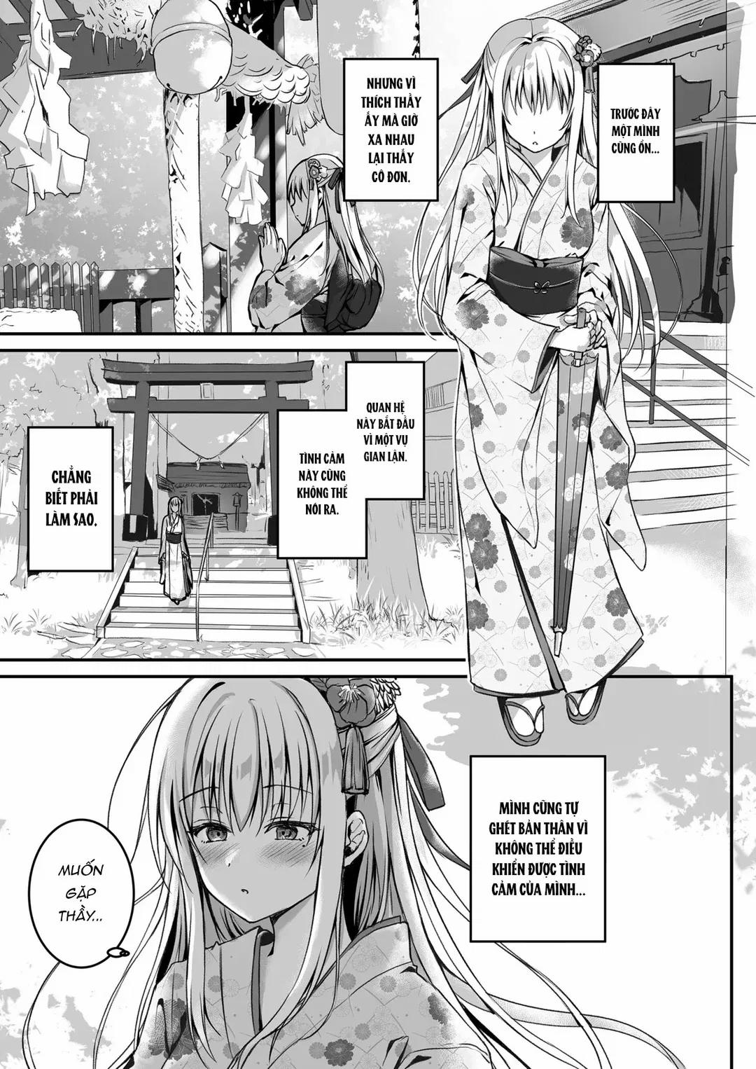 Tôi nắm được điểm yếu của học trò Oneshot trang 37