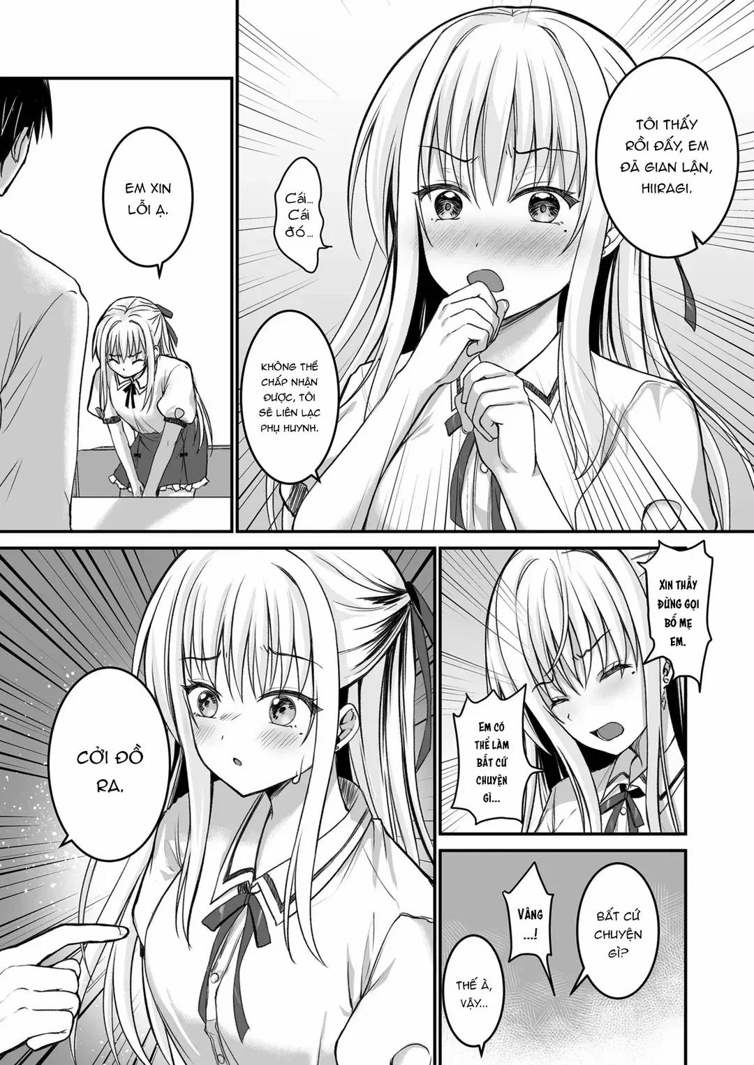 Tôi nắm được điểm yếu của học trò Oneshot trang 5