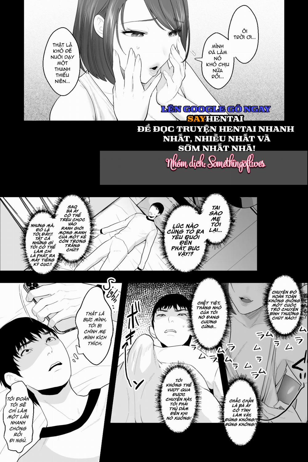 Tôi thôi miên mẹ vì bà ấy quá quyến rũ. Oneshot trang 2