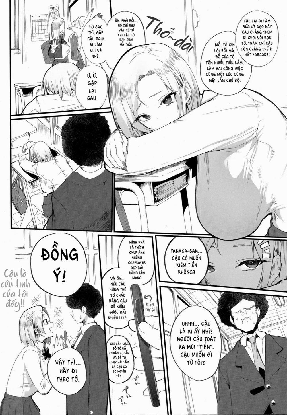 Tôi tìm thấy một cô nàng GYARU sẵn sàng COSPLAY và thậm chí là CHỊCH vì tiền Oneshot trang 6