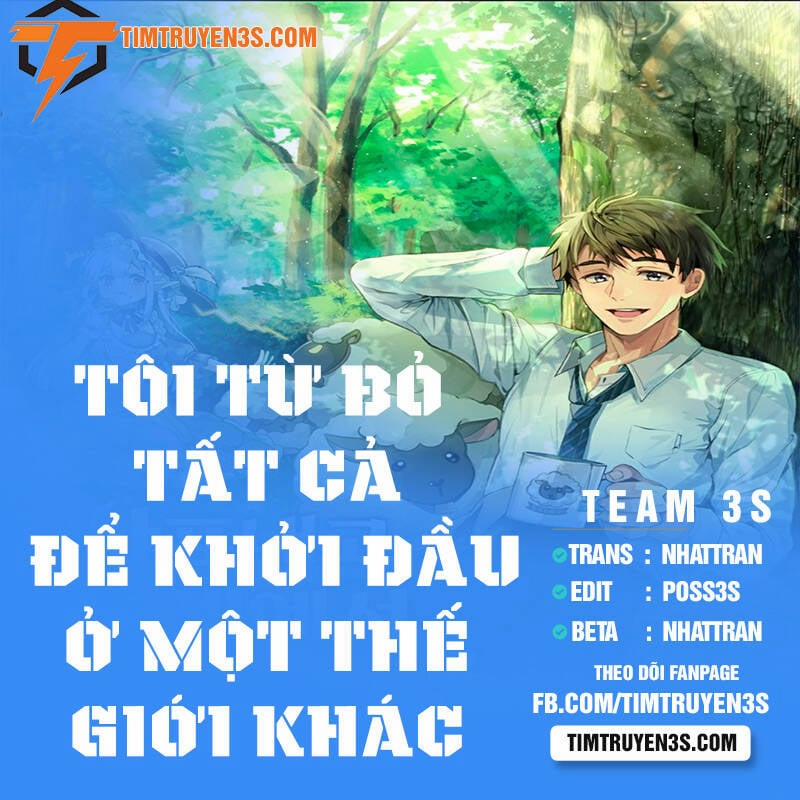 Tôi Từ Bỏ Tất Cả Để Khởi Đầu Ở Một Thế Giới Khác 15 trang 0