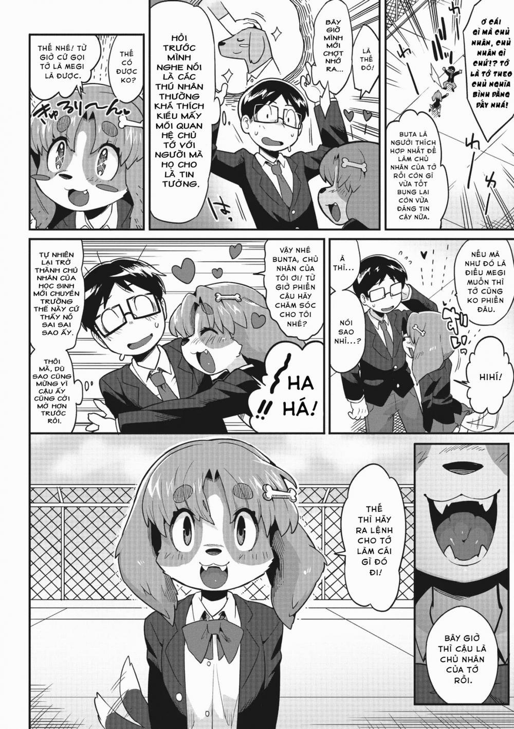 Tôi vô tình làm chủ nhân của học sinh chuyển trường Oneshot trang 8