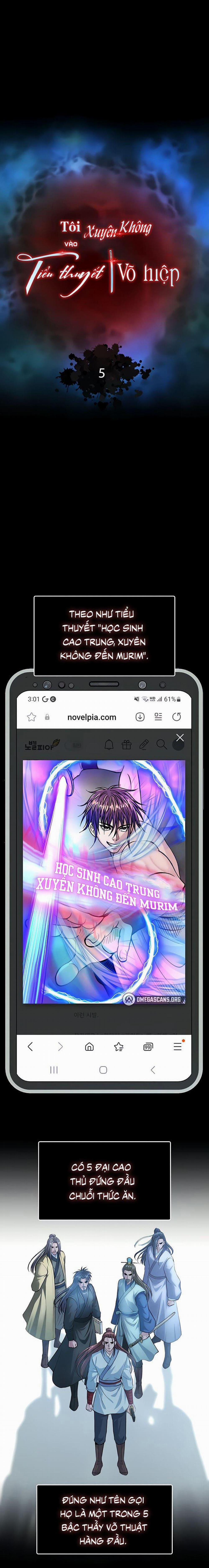 Tôi Xuyên Không Vào Tiểu Thuyết Võ Hiệp 5 trang 1