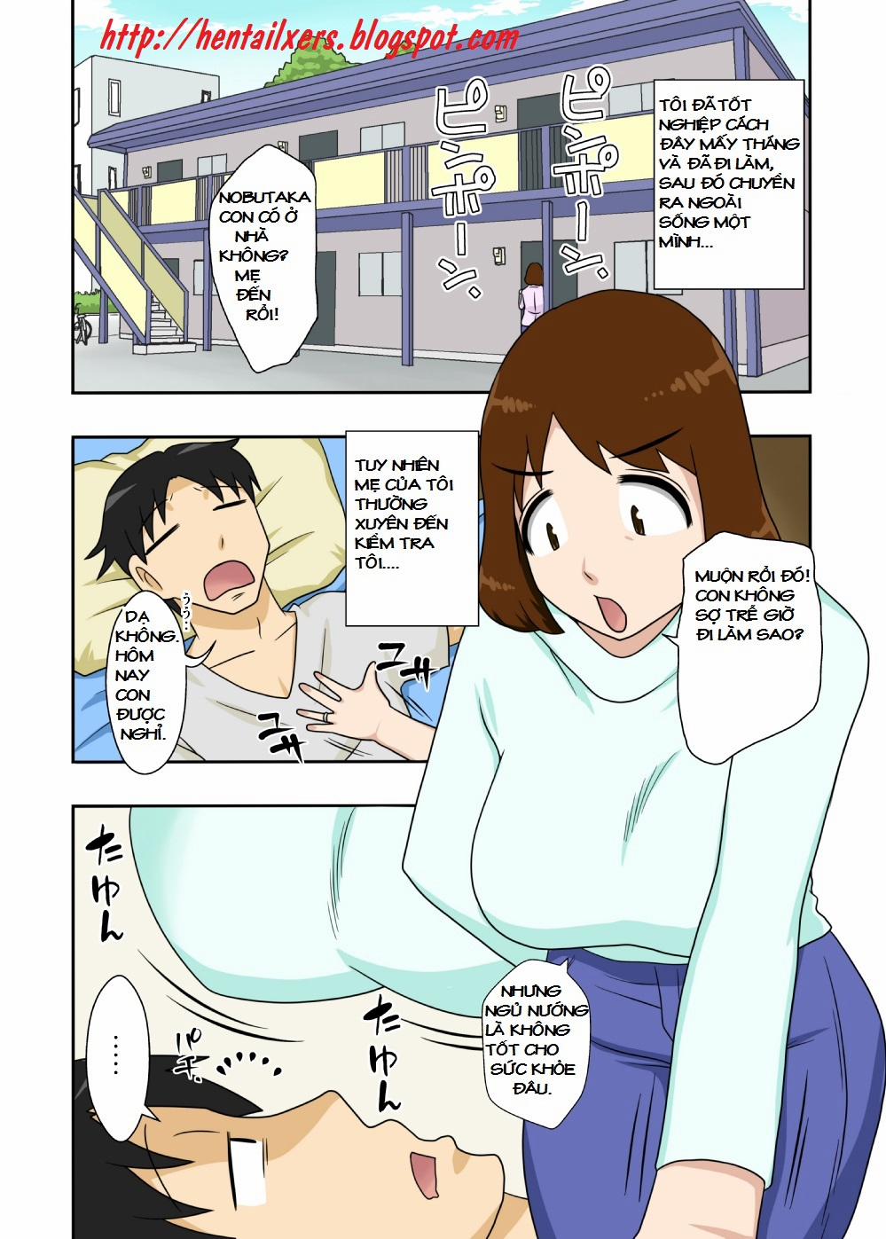 Toiu wake de, Zenra de Kaa-san ni Onegai shite mita Oneshot trang 1