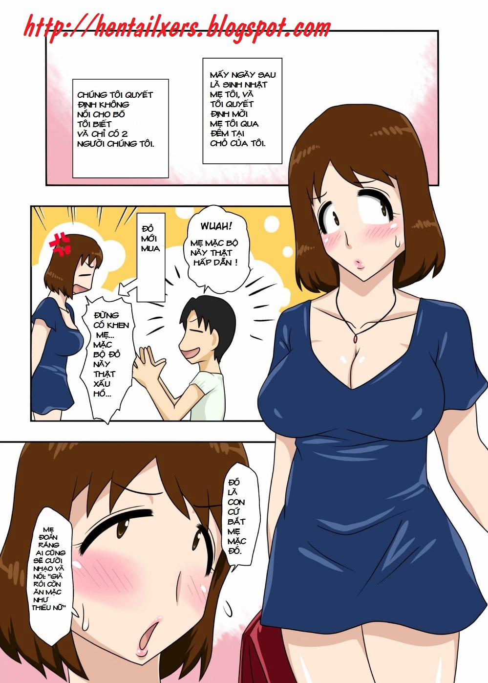 Toiu wake de, Zenra de Kaa-san ni Onegai shite mita Oneshot trang 21