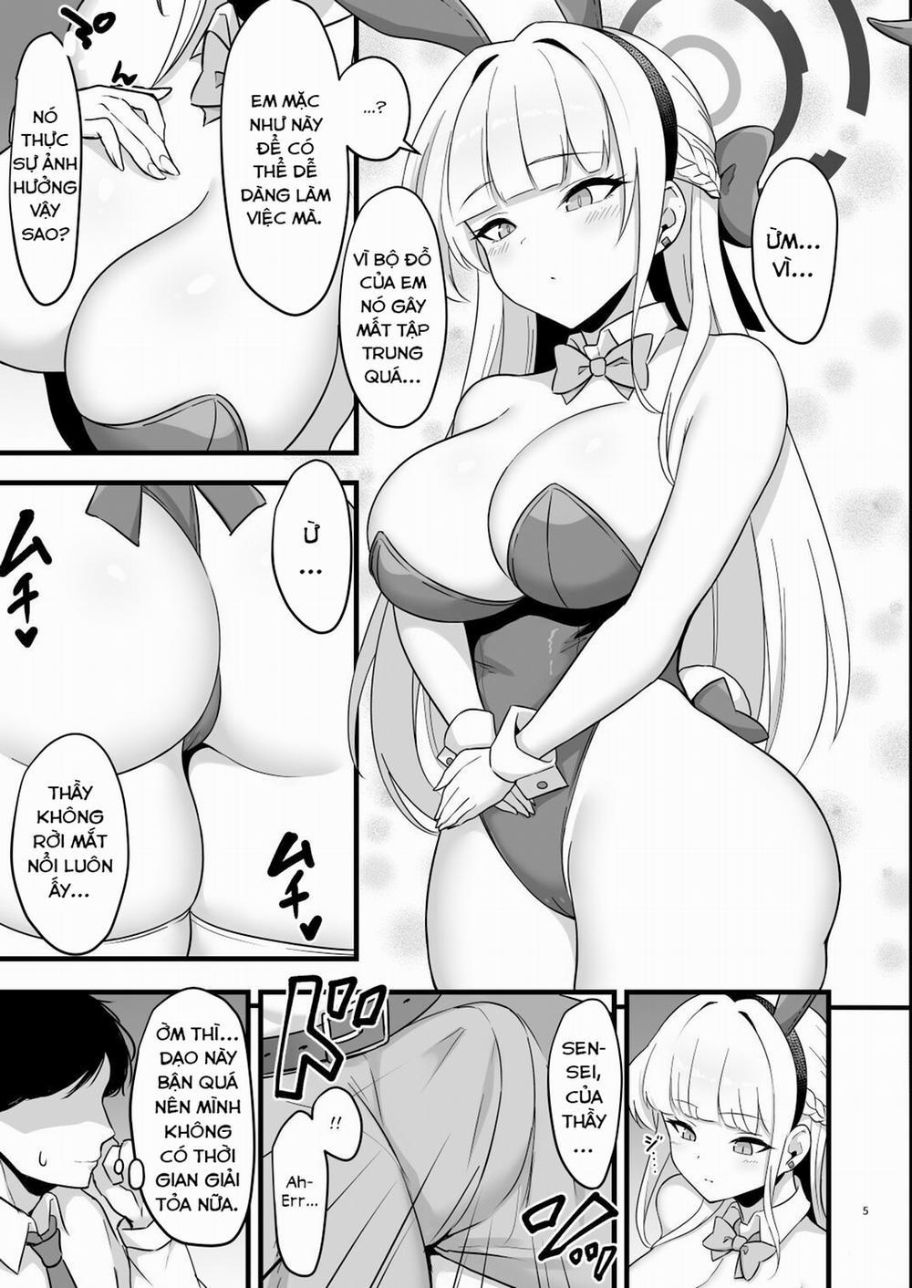 Tokimeki Bunny -Oshikake Bunny No Seishori Support (Blue Archive) Oneshot trang 7
