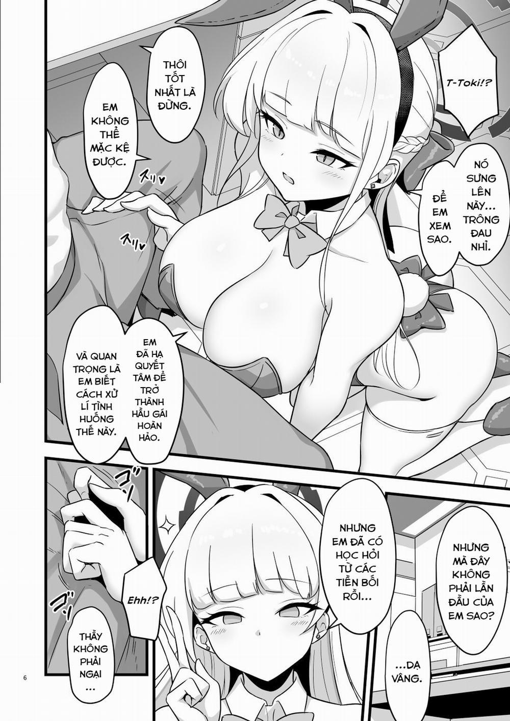Tokimeki Bunny -Oshikake Bunny No Seishori Support (Blue Archive) Oneshot trang 8