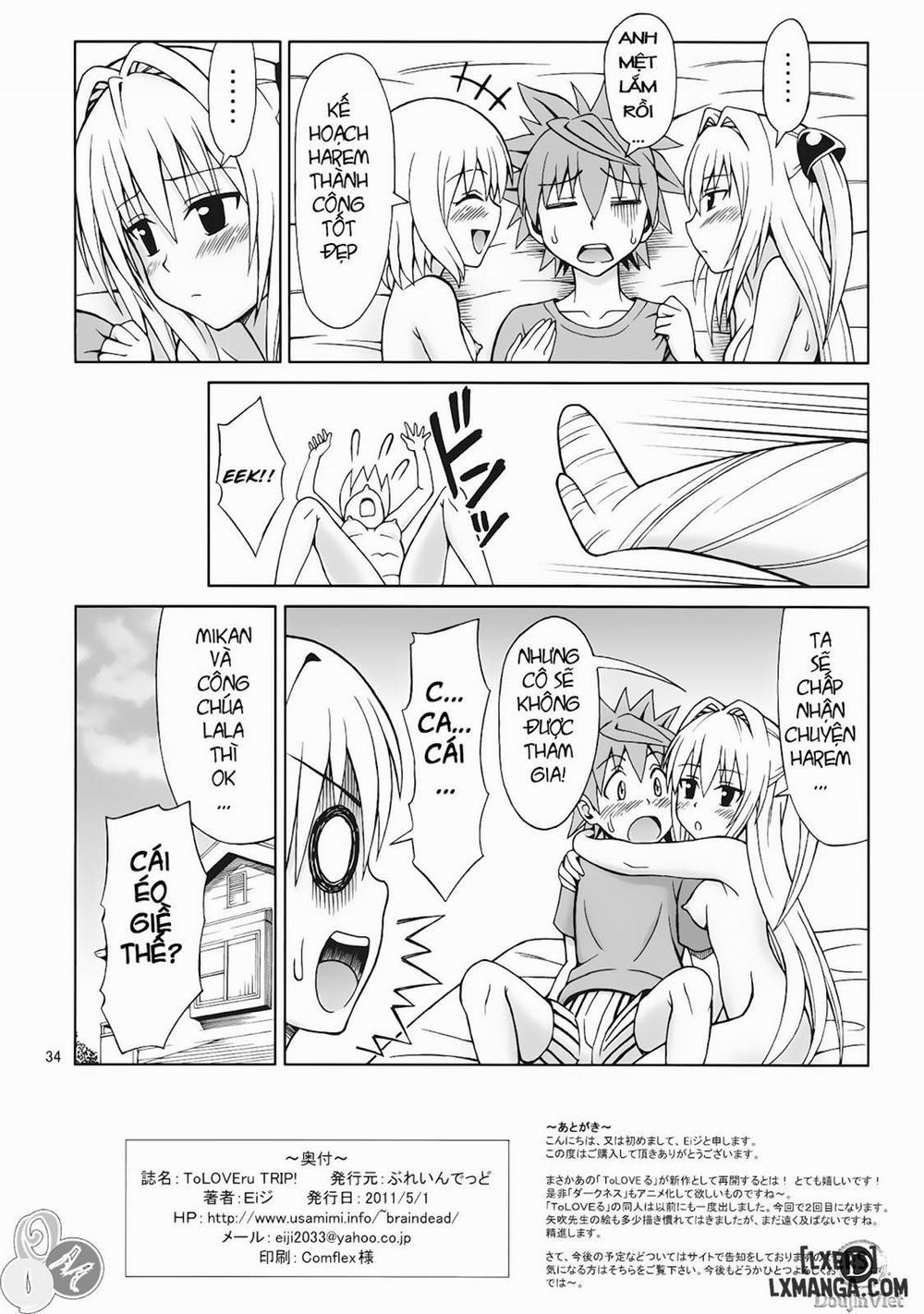 ToLOVEru TRIP Oneshot trang 33
