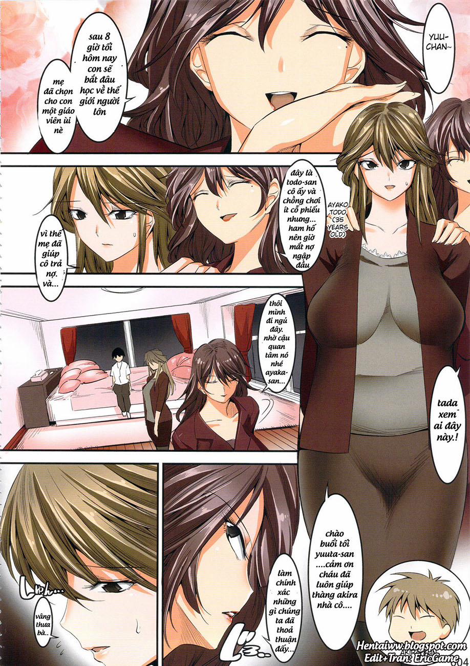 Tomodachi no Okaa-san to no Seikyouiku Nikki Oneshot [Full Color] trang 2