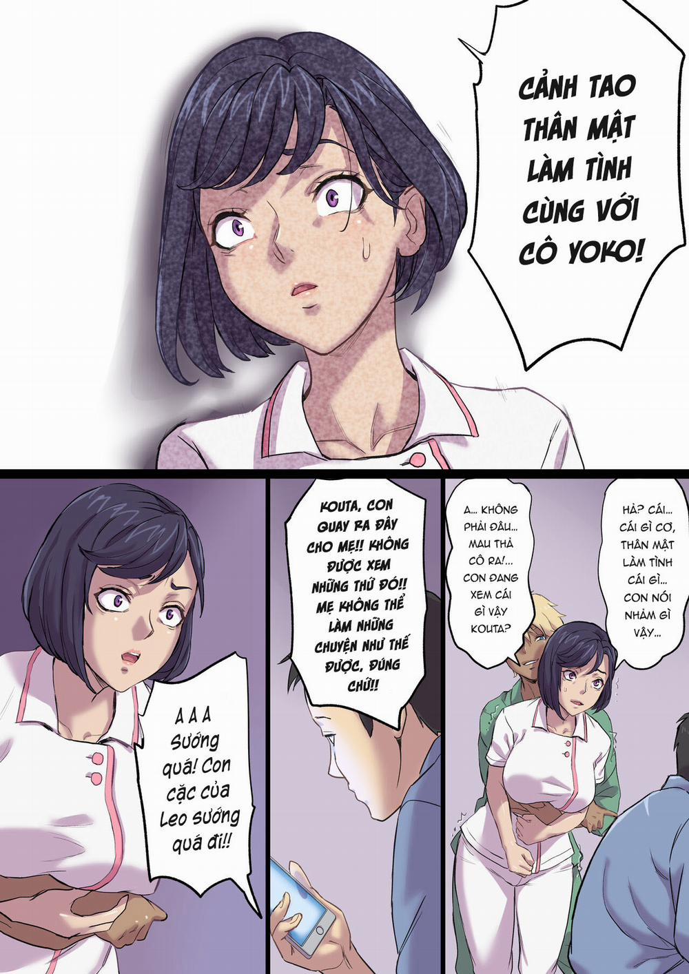 Tonari no Bed de Netorareru Kangoshi Jukubo Phần 2 trang 34