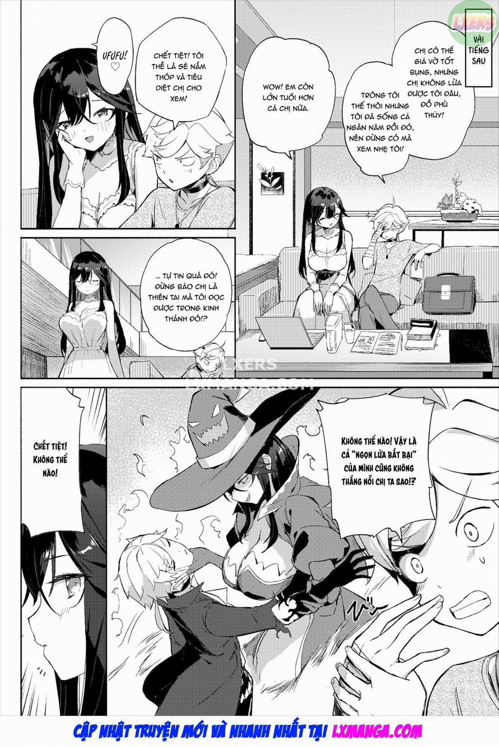 Tonari no Majo ni Ki o Tsukero! Oneshot trang 4