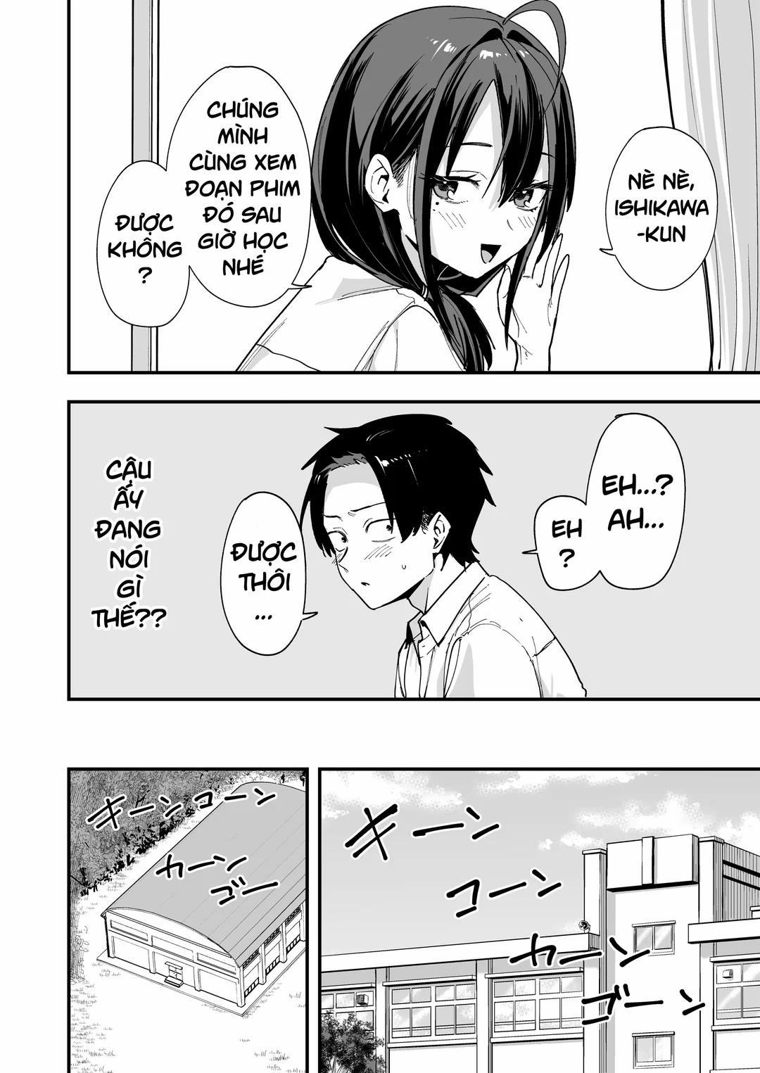 Tonari no Seki no Tomodachi to Issho ni Onanii Suru Hanashi Oneshot trang 12