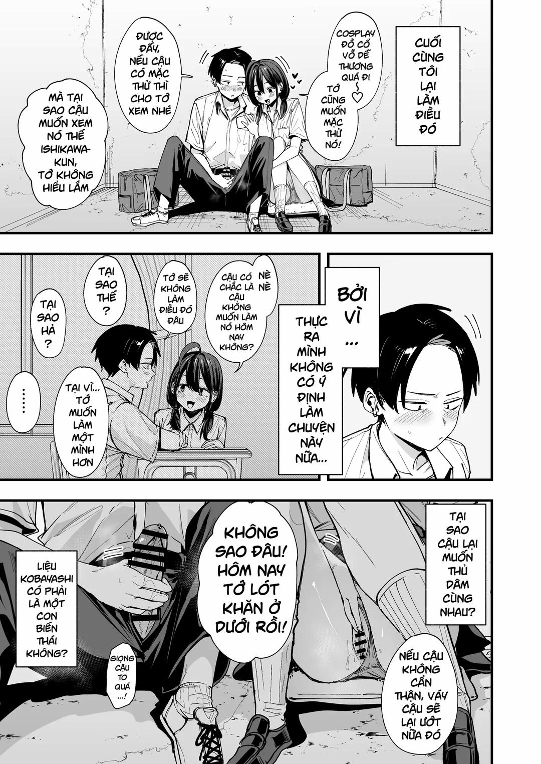 Tonari no Seki no Tomodachi to Issho ni Onanii Suru Hanashi Oneshot trang 25