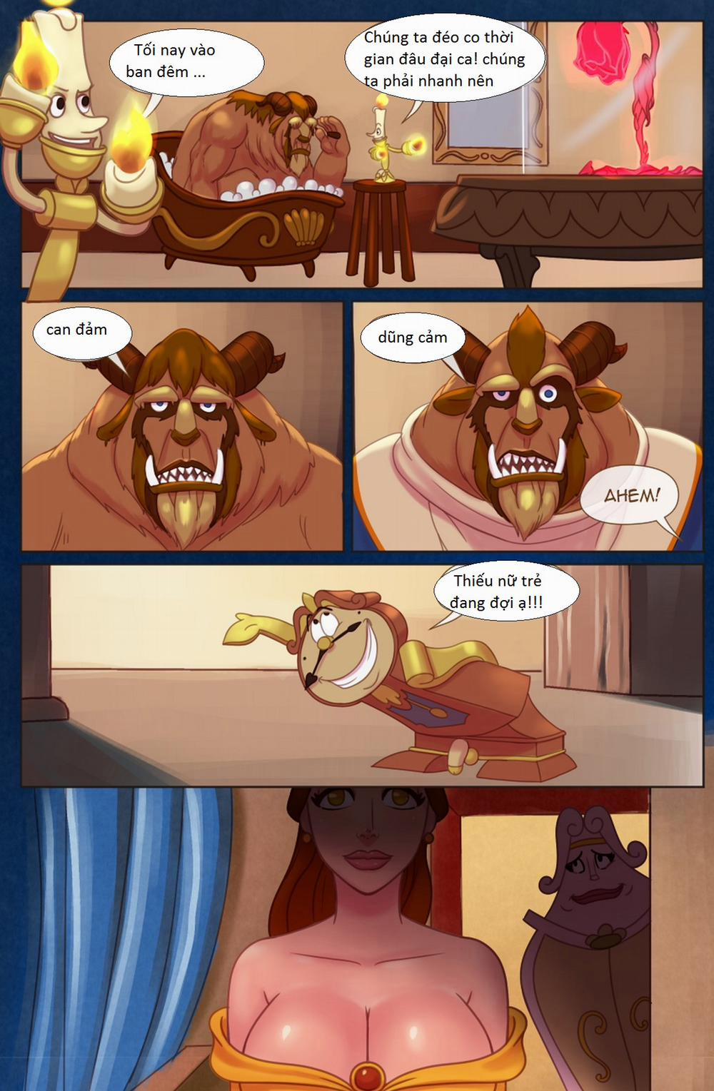 Tổng Hợp Hentai Disney 3 Người đẹp và quái vật trang 19