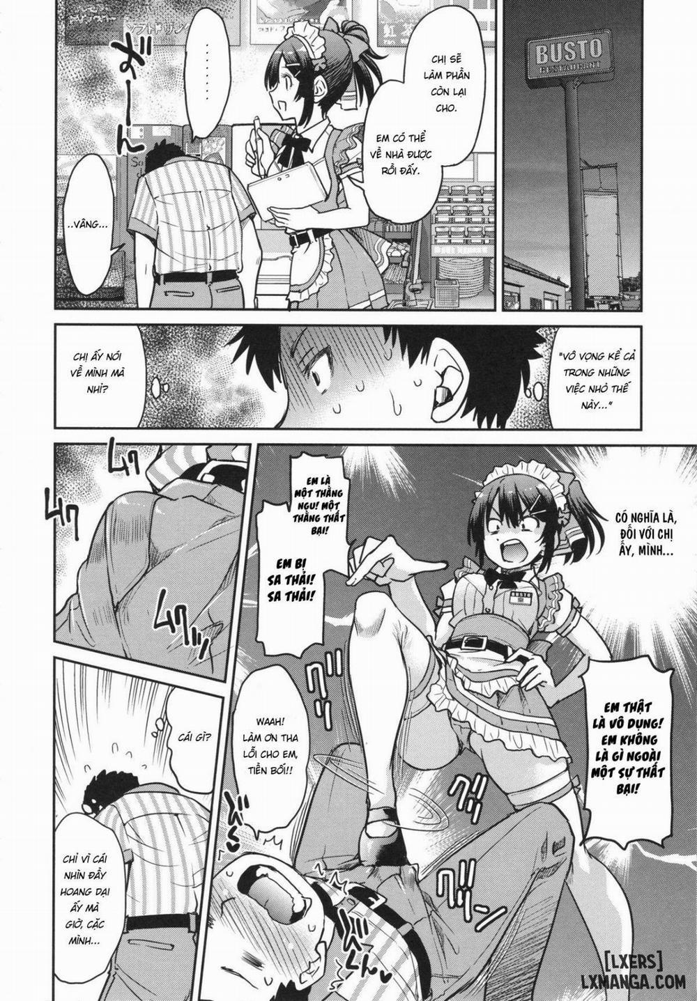 Toretate Famiresu Senpai wo Gyuutto Shibatta Gochisou Don Oneshot trang 11