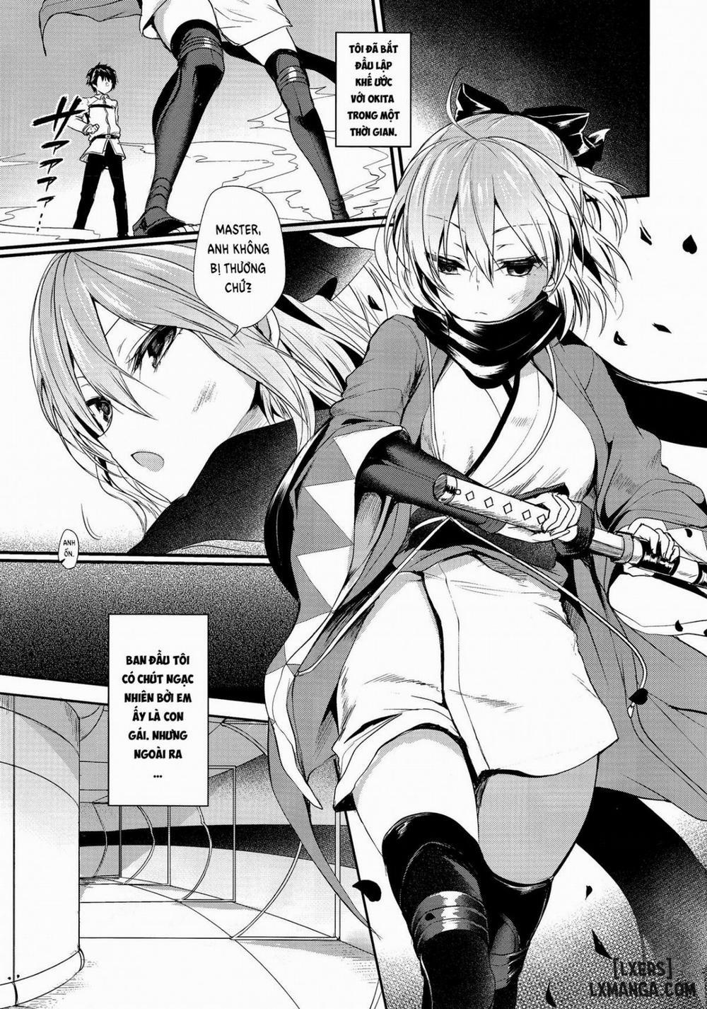 Torokeru Okita-san Oneshot trang 4