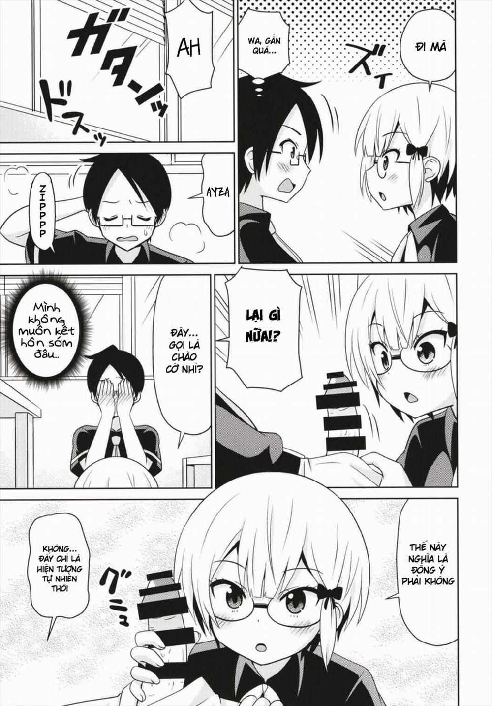 Toshoshitsu de Pon (Bokutachi wa Benkyou ga Dekinai) Oneshot trang 3