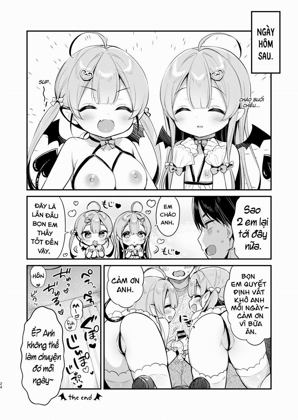 Totsugeki Futago Succubus-chan 1 trang 22