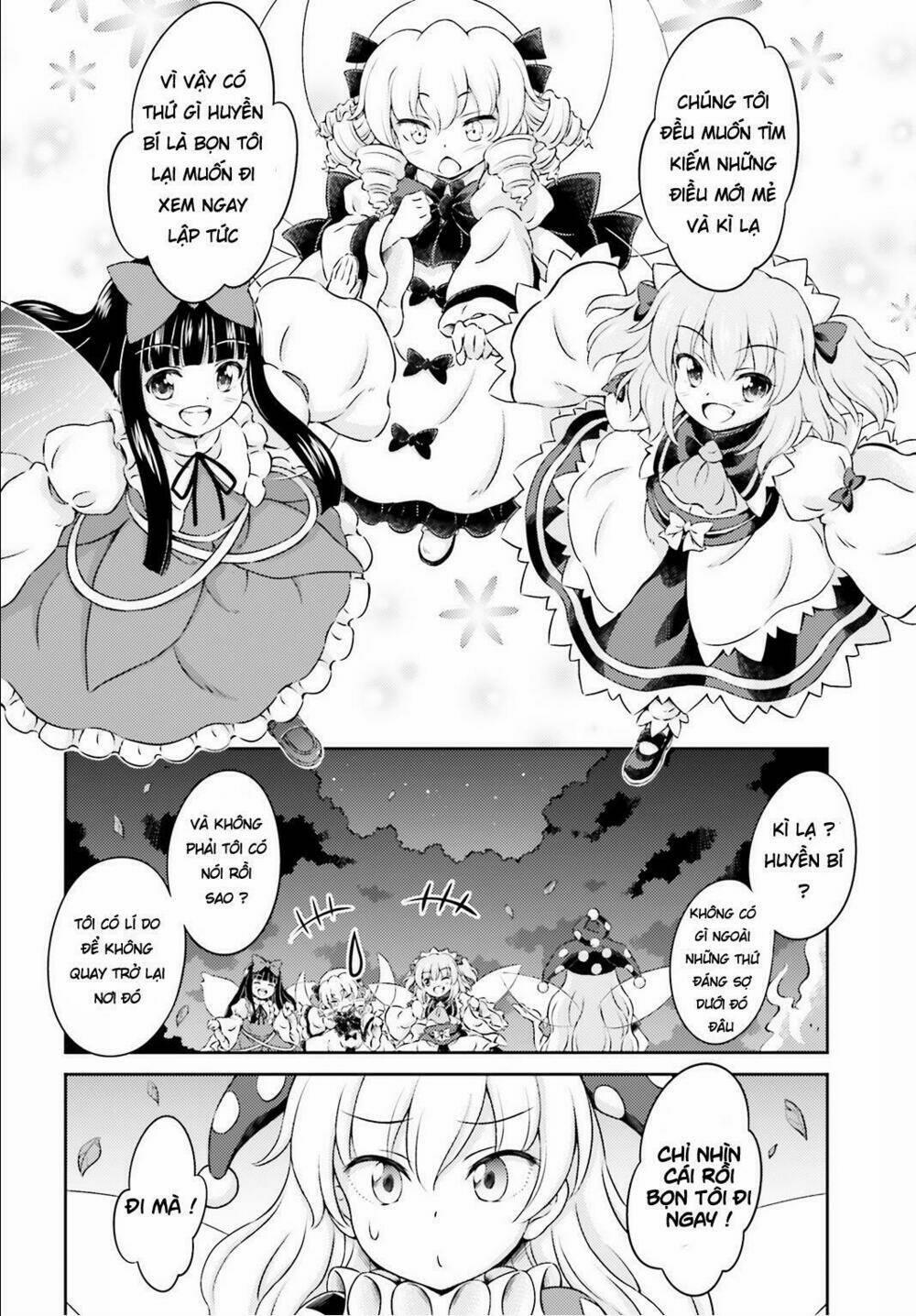 Touhou Sangetsusei ~ Visionary Fairies In Shrine 4 trang 17
