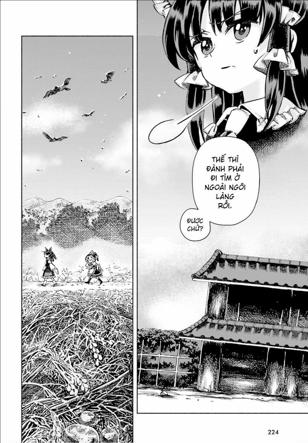 Touhou Suzunaan ~ Forbidden Scrollery 0 0 Đừng ra ngoài nhiều vào ngày mắt tím (Phần hai) trang 6