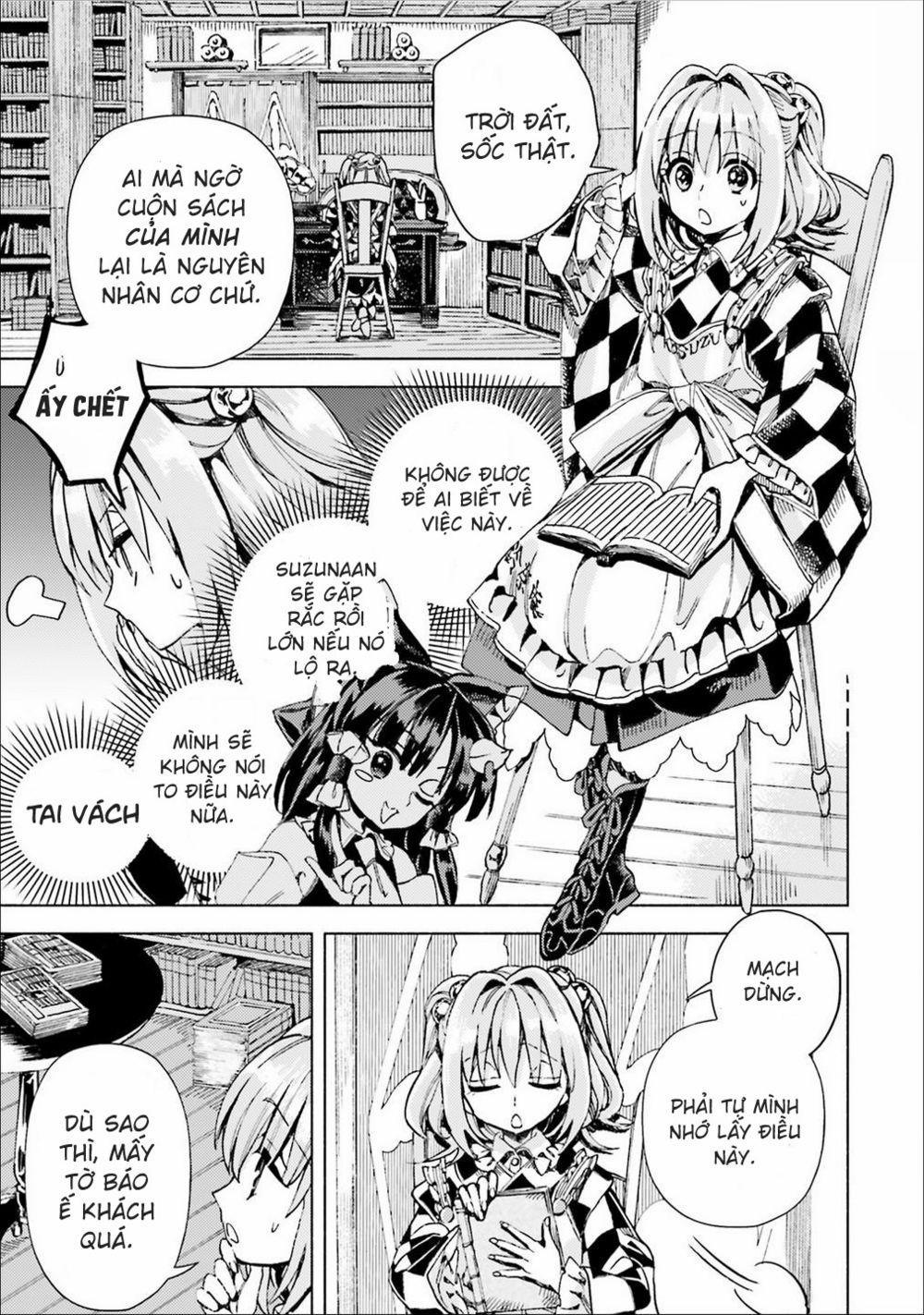 Touhou Suzunaan ~ Forbidden Scrollery 0 0 Những bá chủ thông tin tập hợp? Hay phân tán? (Phần hai) trang 7