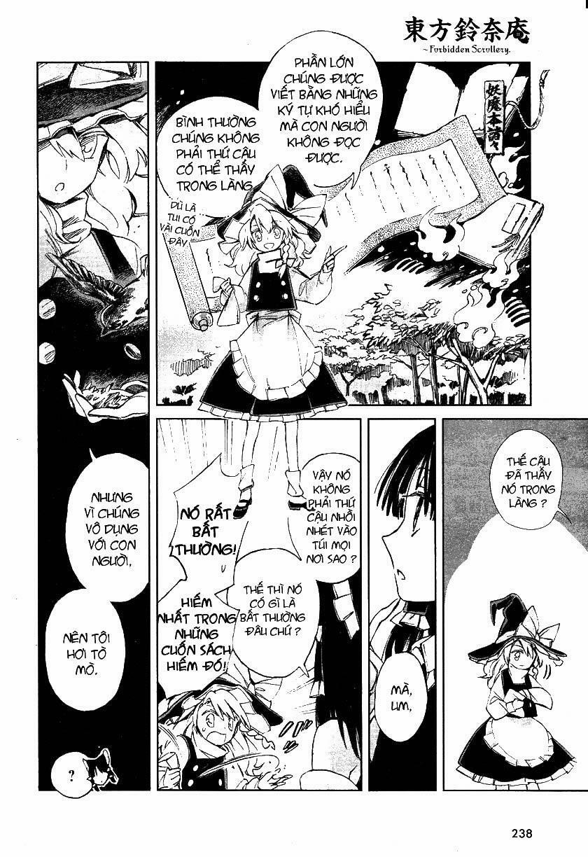 Touhou Suzunaan ~ Forbidden Scrollery 1 trang 10