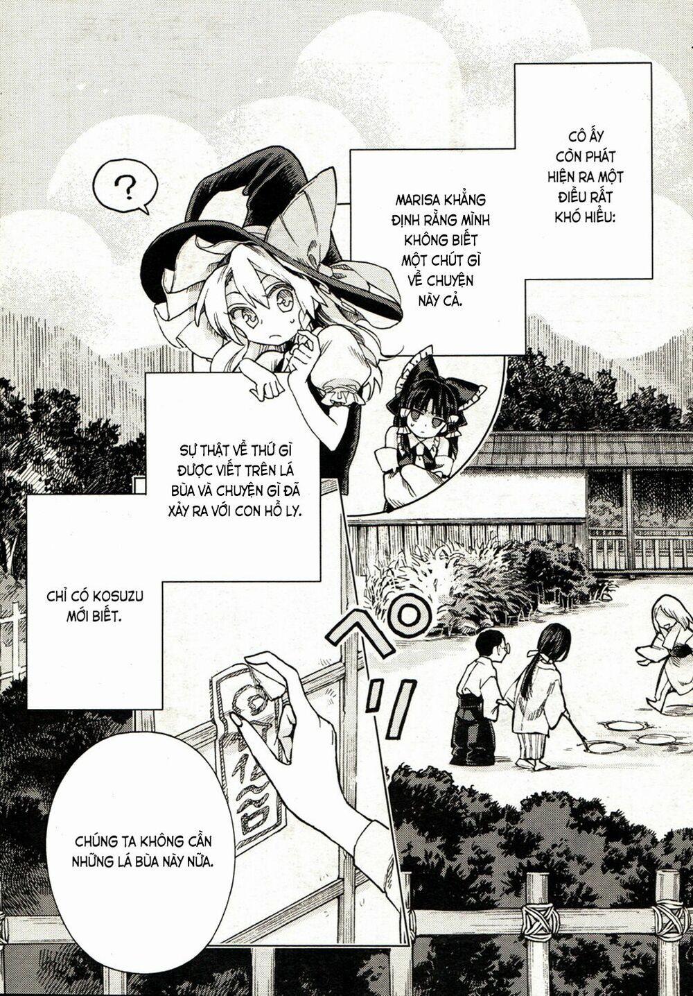 Touhou Suzunaan ~ Forbidden Scrollery 19 trang 21