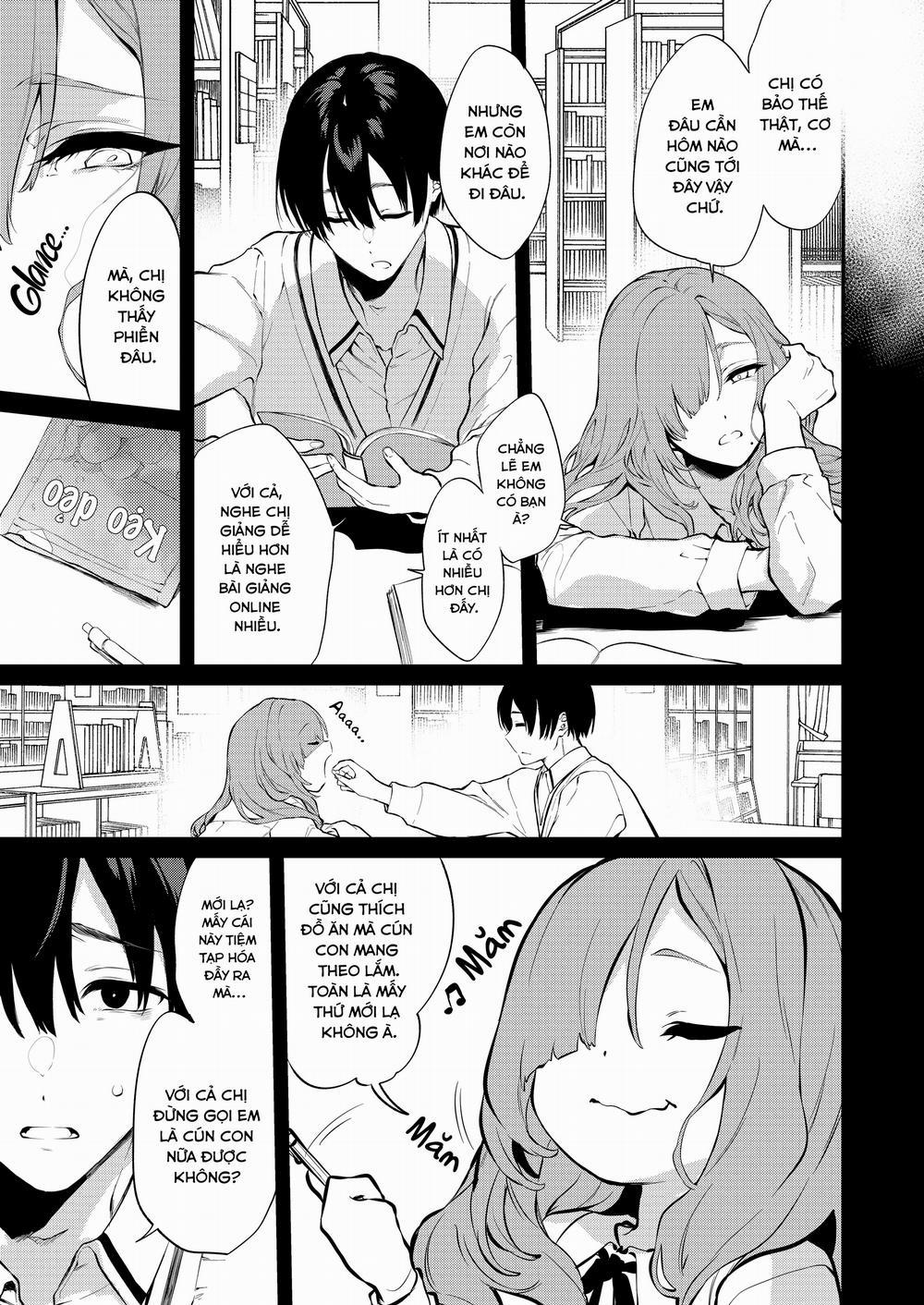 Touko-san bên trong căn phòng học cũ Oneshot trang 16