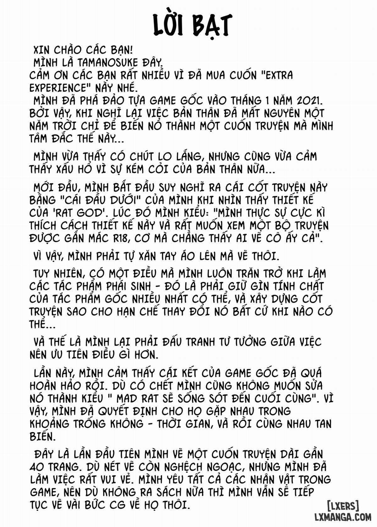 Trải nghiệm cận tử Oneshot trang 41