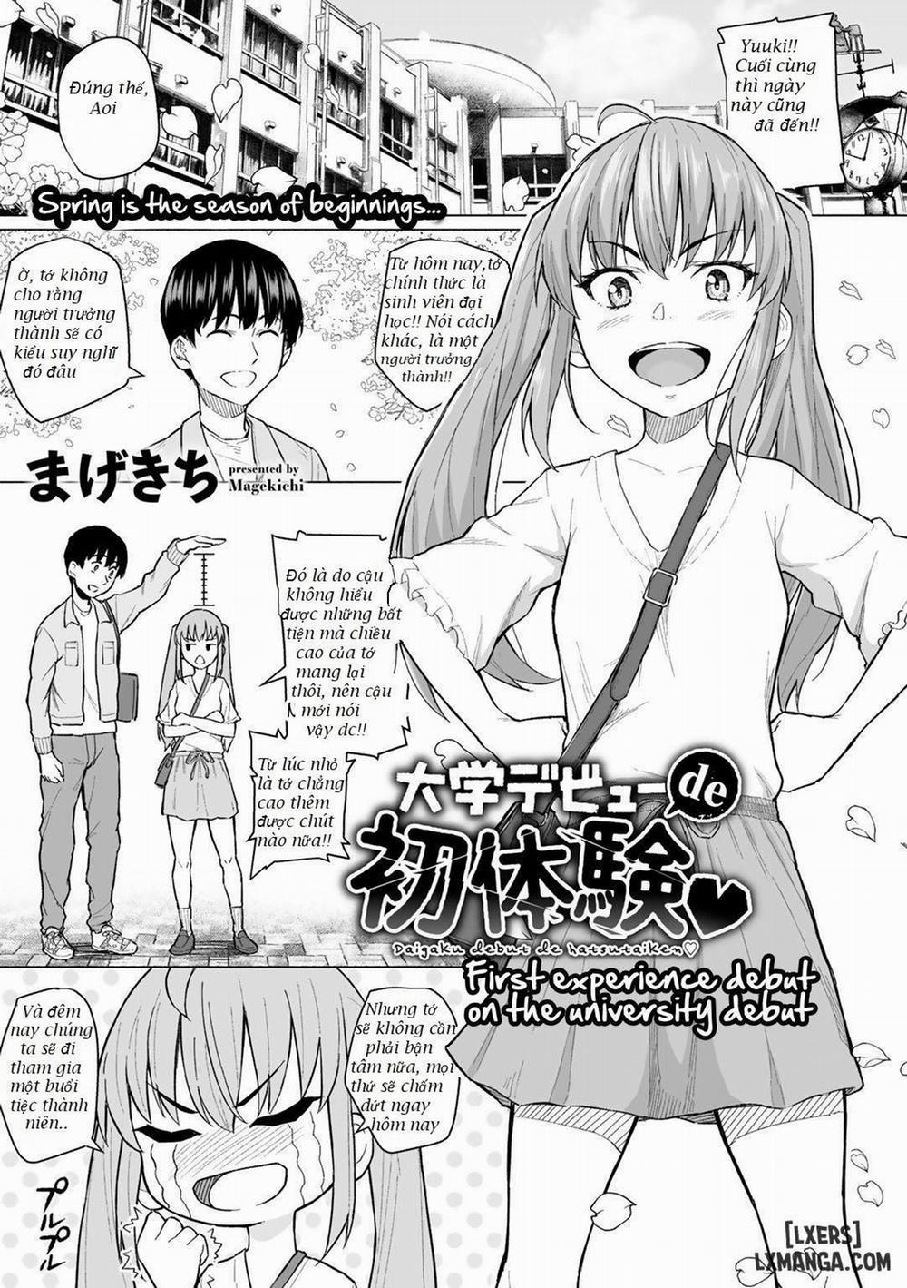 Trải nghiệm đầu đời tại buổi tiệc sinh viên đầu tiên Oneshot trang 1