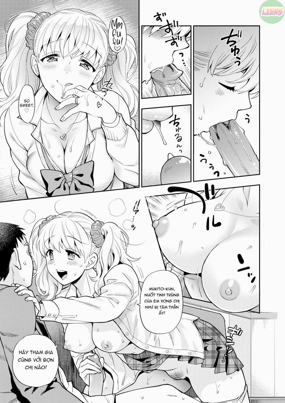 Trai tơ và chị gái đĩ thõa 3 0 Em trai tân và 3 chị gái dâm 0 Chuyện của Maho 0 Virgin Little Brother &amp; 3 Sluts 0 Maho-chan's Tale trang 15