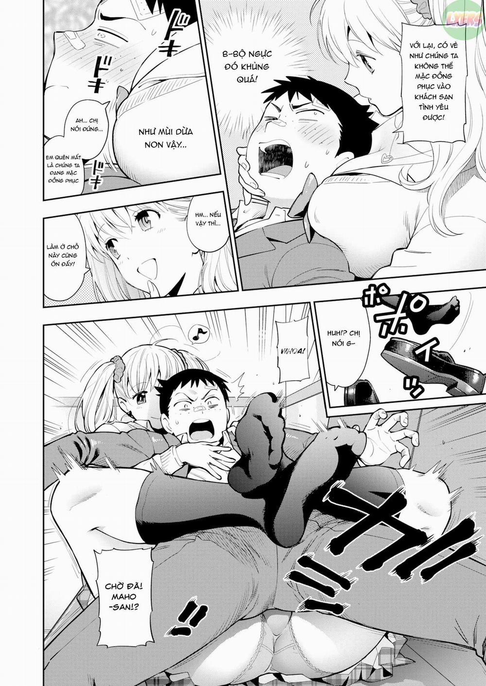 Trai tơ và chị gái đĩ thõa 3 0 Em trai tân và 3 chị gái dâm 0 Chuyện của Maho 0 Virgin Little Brother &amp; 3 Sluts 0 Maho-chan's Tale trang 4