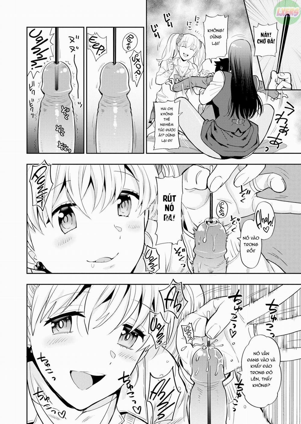 Trai tơ và chị gái đĩ thõa 3 - Em trai tân và 3 chị gái dâm - Chuyện của Maho | Virgin Little Brother &amp; 3 Sluts - Maho-chan's Tale trang 12