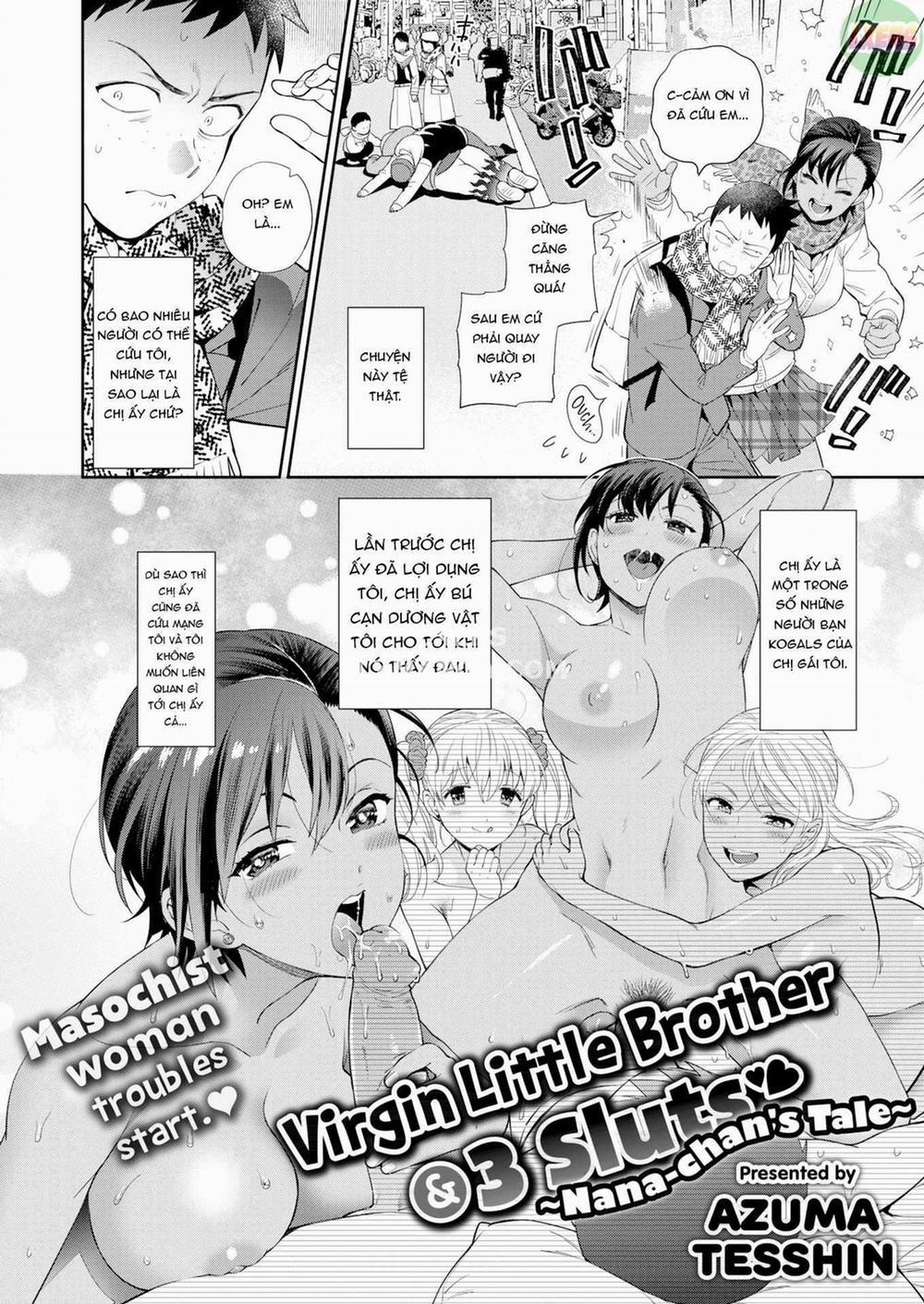 Trai tơ và chị gái đĩ thõa 4 0 Em trai tân và 3 chị gái dâm 0 Chuyện của Mana 0 Virgin Little Brother &amp; 3 Sluts 0 Mana-chan's Tale trang 2