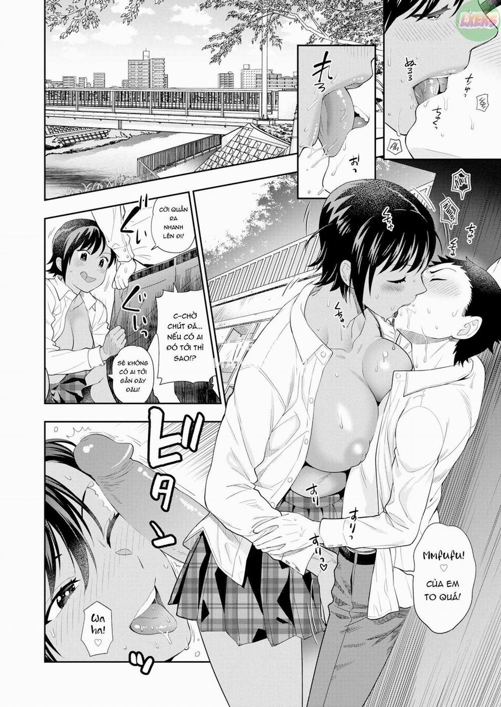 Trai tơ và chị gái đĩ thõa 4 0 Em trai tân và 3 chị gái dâm 0 Chuyện của Mana 0 Virgin Little Brother &amp; 3 Sluts 0 Mana-chan's Tale trang 4