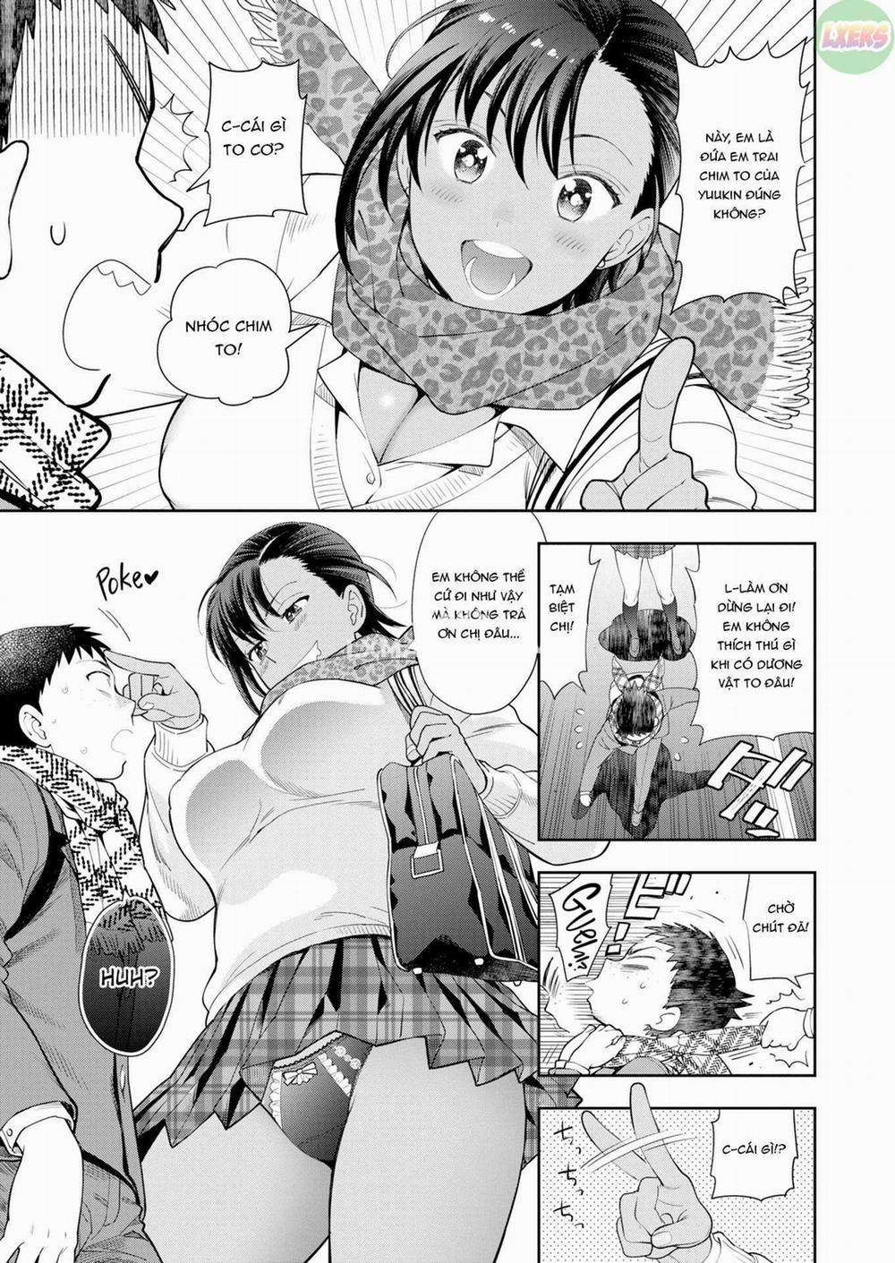 Trai tơ và chị gái đĩ thõa 4 - Em trai tân và 3 chị gái dâm - Chuyện của Mana | Virgin Little Brother &amp; 3 Sluts - Mana-chan's Tale trang 3